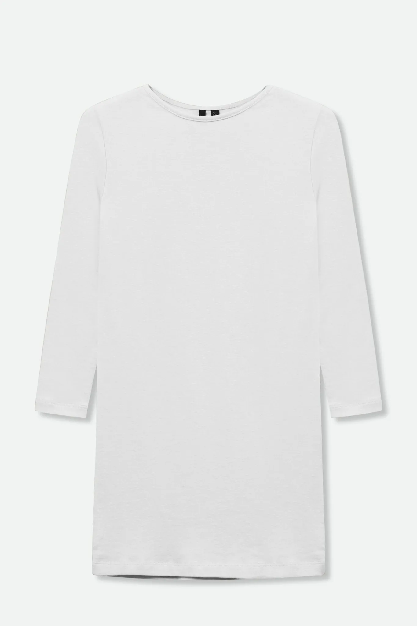 TUNIC LONG SLEEVE BATEAU NECK IN PIMA COTTON STRETCH stylish touch