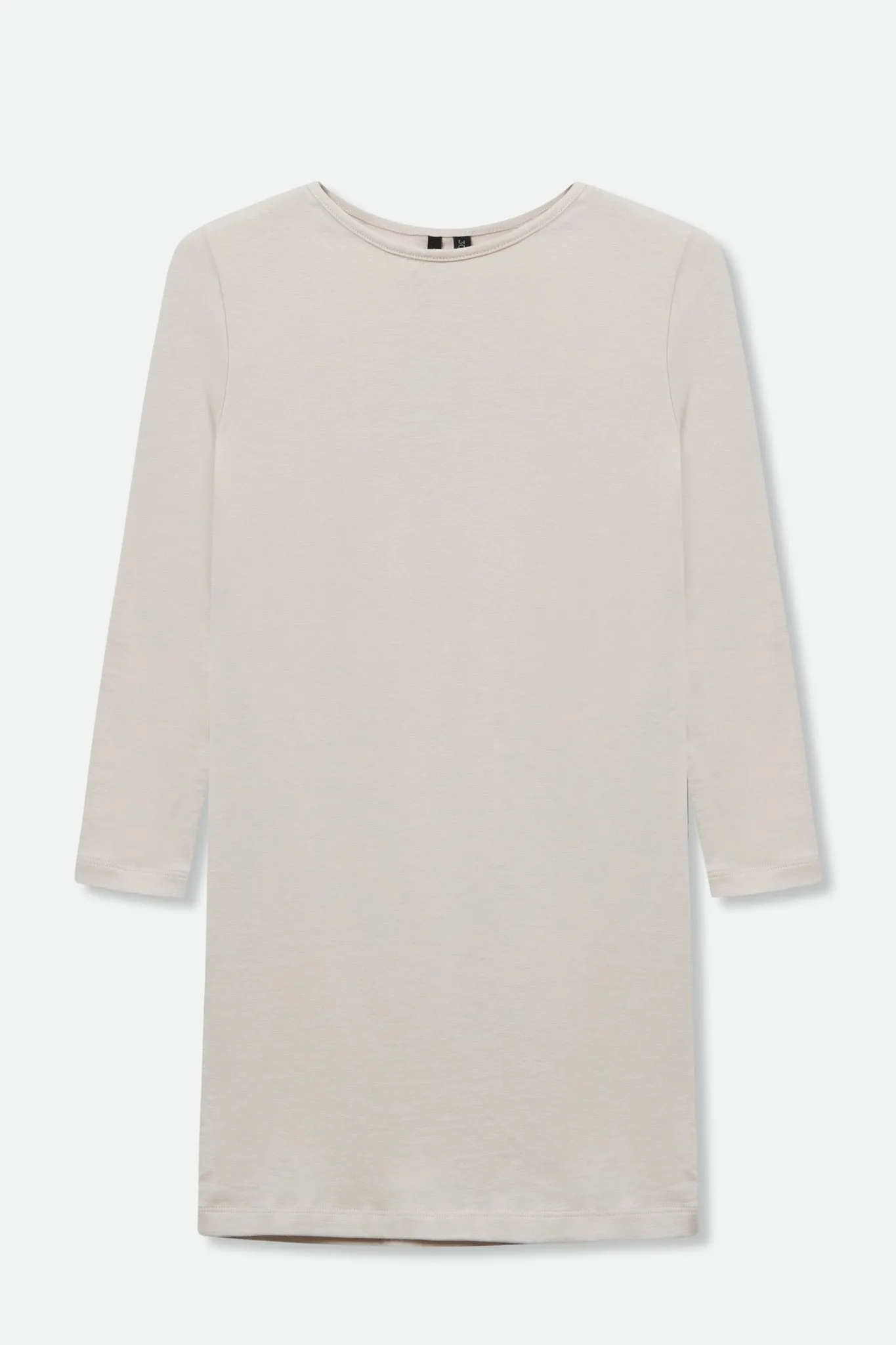 TUNIC LONG SLEEVE BATEAU NECK IN PIMA COTTON STRETCH gentle cover