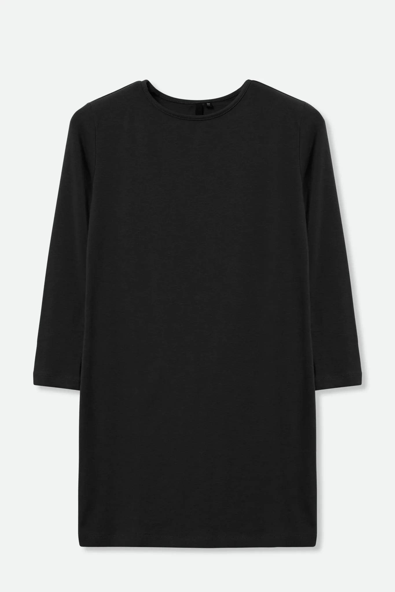 TUNIC LONG SLEEVE BATEAU NECK IN PIMA COTTON STRETCH flex movement