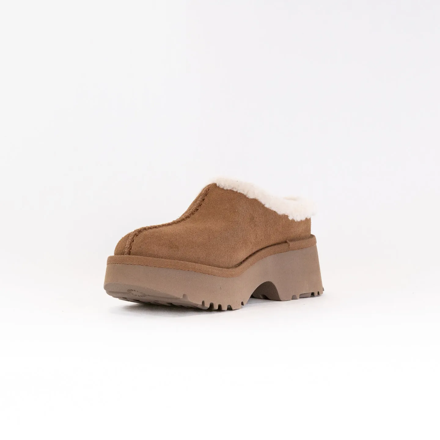 UGG New Heights Cozy Clog (Women's) - Chestnut smart support