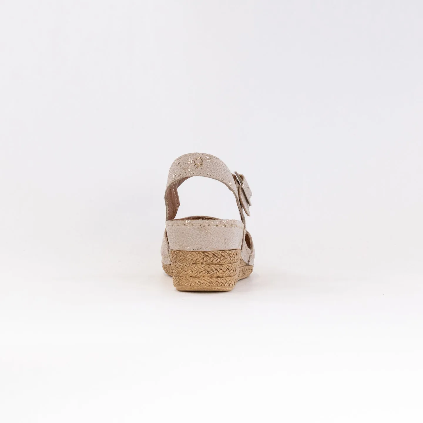 V Italia 1126-D98 (Women's) - Tan Metallic Leather Breeze Ride