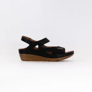 V Italia 619-F23 (Women's) -Black Shimmer Leather Daily Chill V Italia 619-F23 (Women's) -Black Shimmer Leather Calm Touch