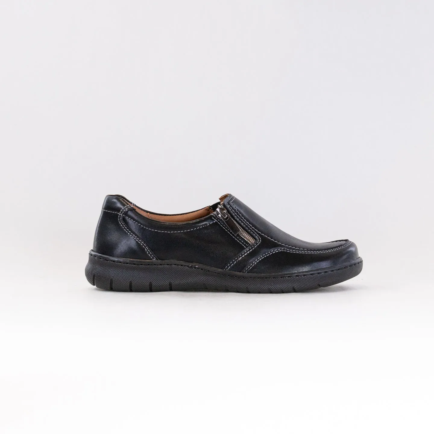 V-Italia Brenda 820 (Women's) - Black Leather smooth landings