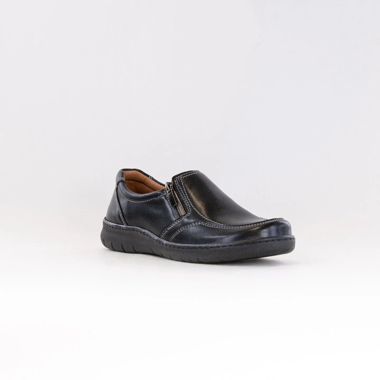 V-Italia Brenda 820 (Women's) - Black Leather seamless ride