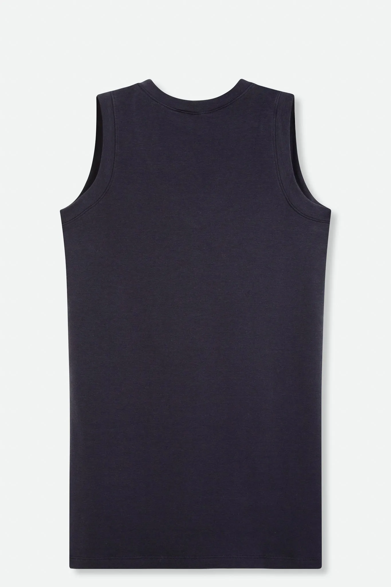 V-NECK MUSCLE TANK IN PIMA COTTON STRETCH soft mate