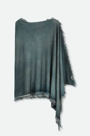 VARA HAND-DYED FINE GAUGE MERINO CASHMERE BLEND TEAL nature soul VARA HAND-DYED FINE GAUGE MERINO CASHMERE BLEND TEAL indoor style