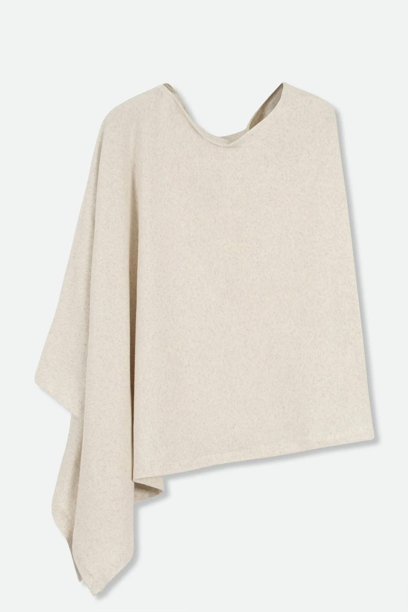 VARA WRAP IN HEATHERED PIMA COTTON STRETCH winter classic