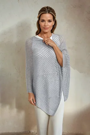 VARA WRAP IN LINEN KNIT street cool VARA WRAP IN LINEN KNIT layered vibe