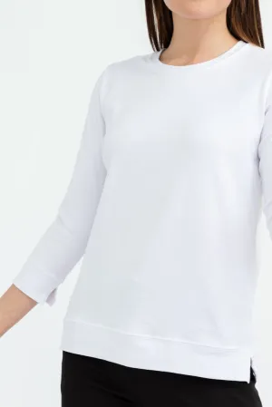 VENTED BOX TOP IN PIMA COTTON STRETCH natural beat VENTED BOX TOP IN PIMA COTTON STRETCH open flow