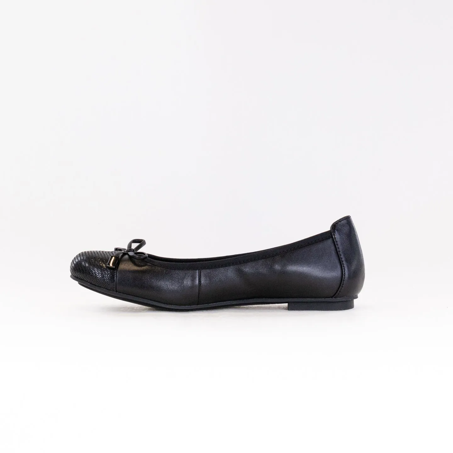 Vionic Minna Ballet Flat (Women's) - Black earth walk