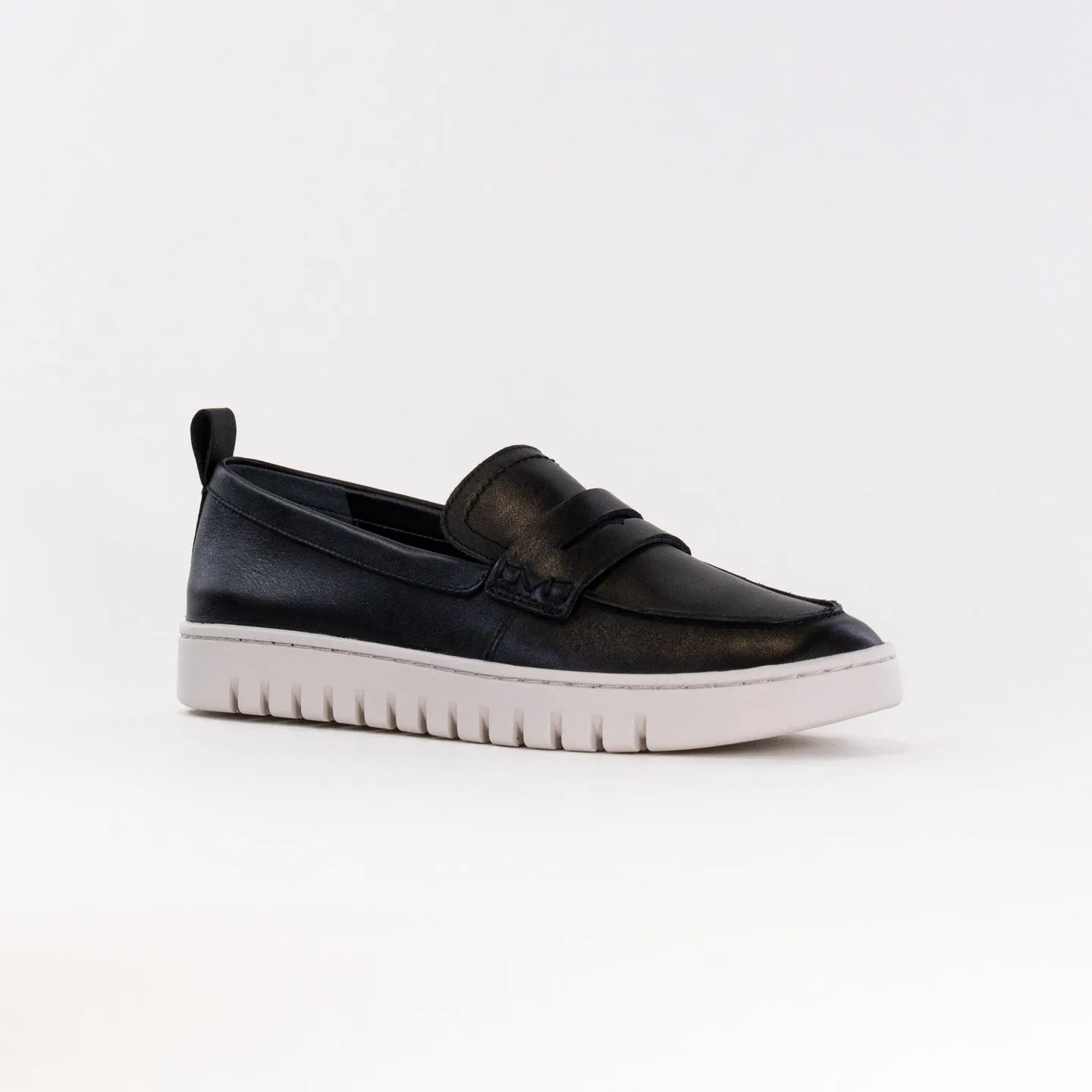 Vionic Uptown Loafer (Women's) - Black Leather timeless appeal