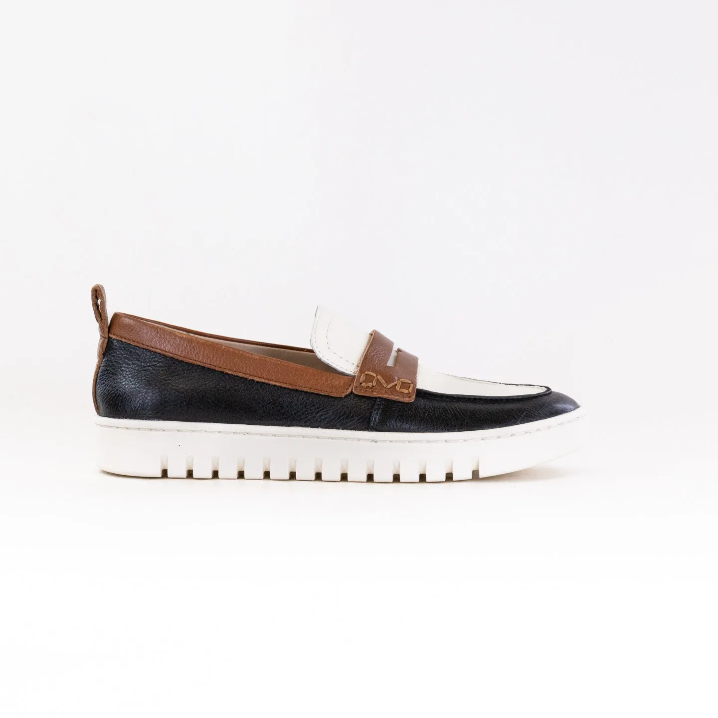 Vionic Uptown Loafer (Women's) - Black Multi Leather night walk