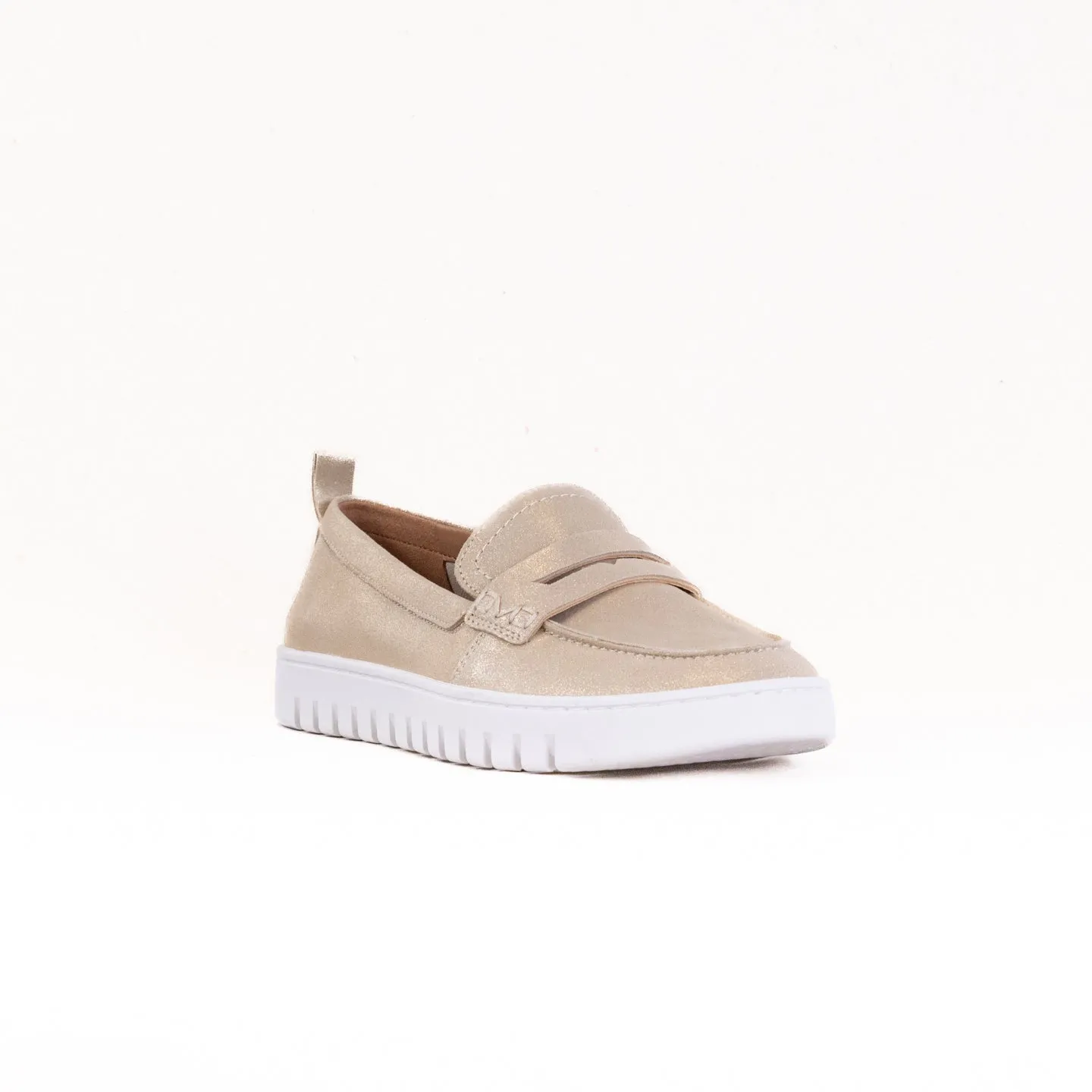 Vionic Uptown Loafer (Women's) - Gold slope walk