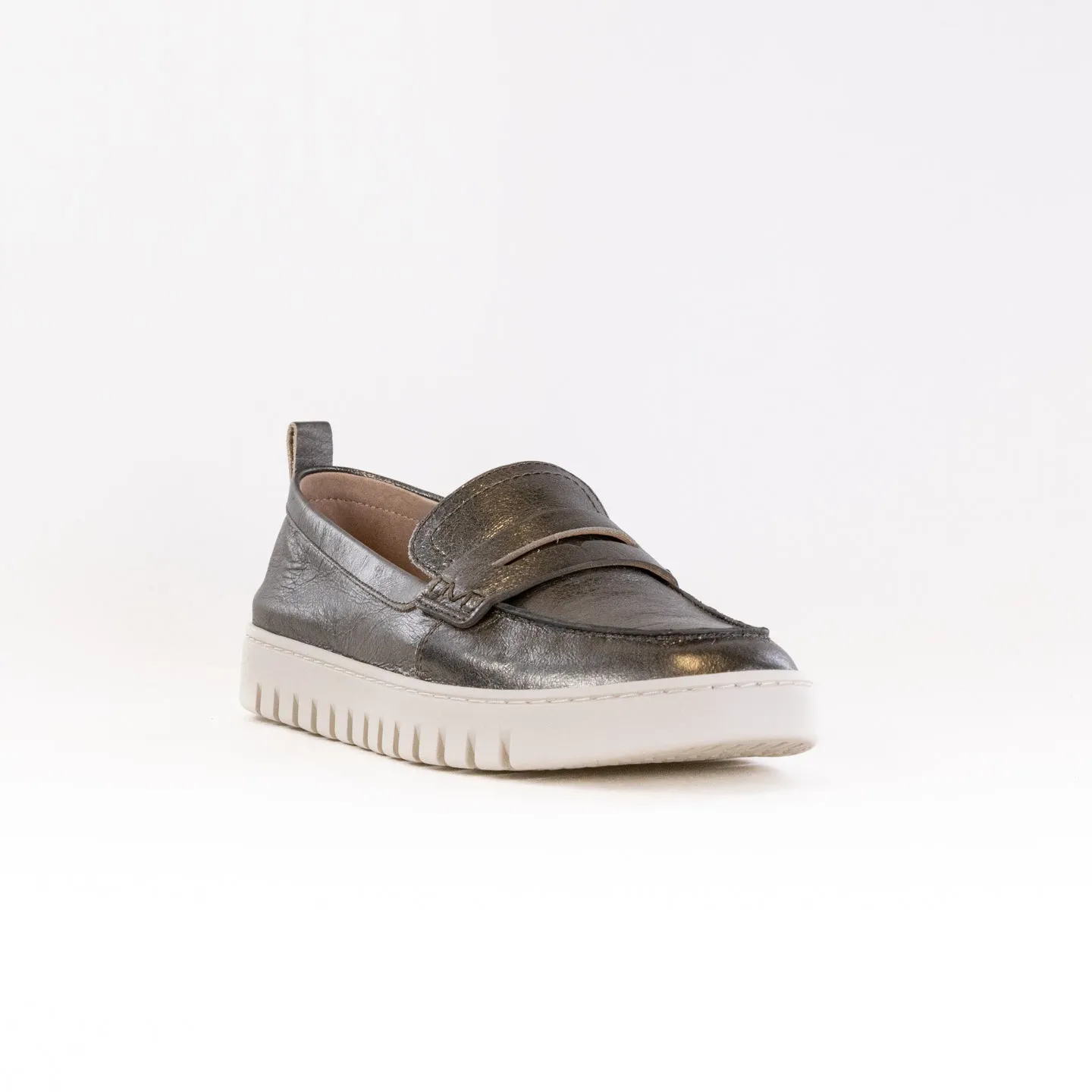 Vionic Uptown Loafer (Women's) - Gunmetal clean path