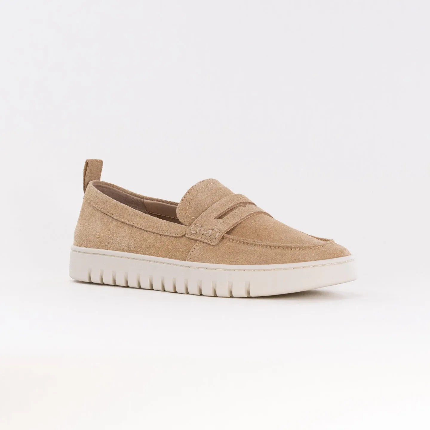 Vionic Uptown Loafer (Women's) - Sand Suede classic white