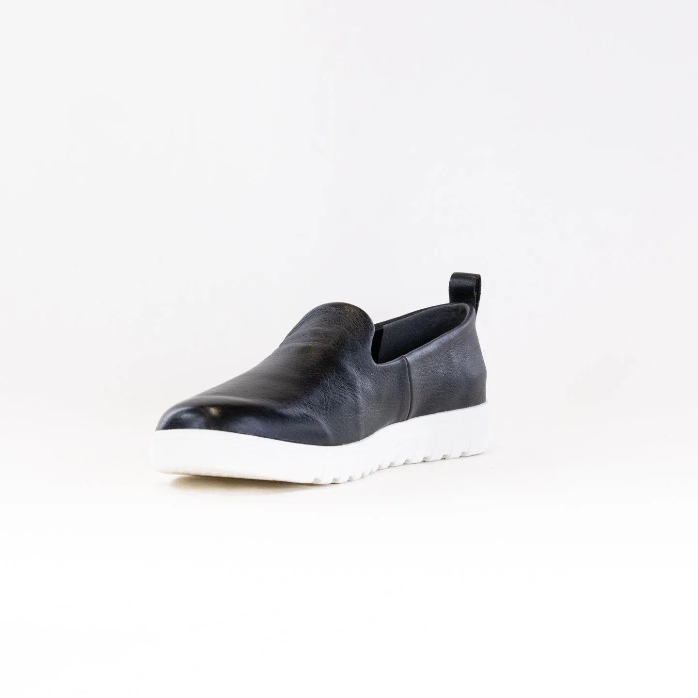 Vionic Uptown Willa Slip On Sneaker (Women's) - Black Leather plantar fasciitis