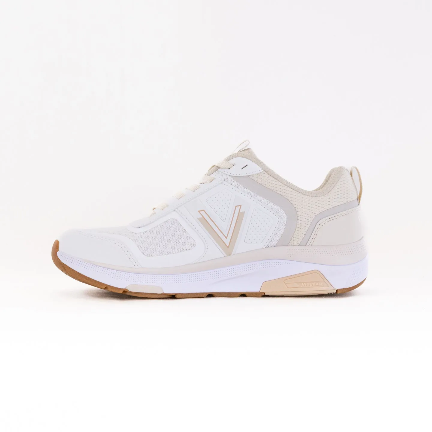 Vionic Walk Strider (Women's) - White/Cream heel wrap