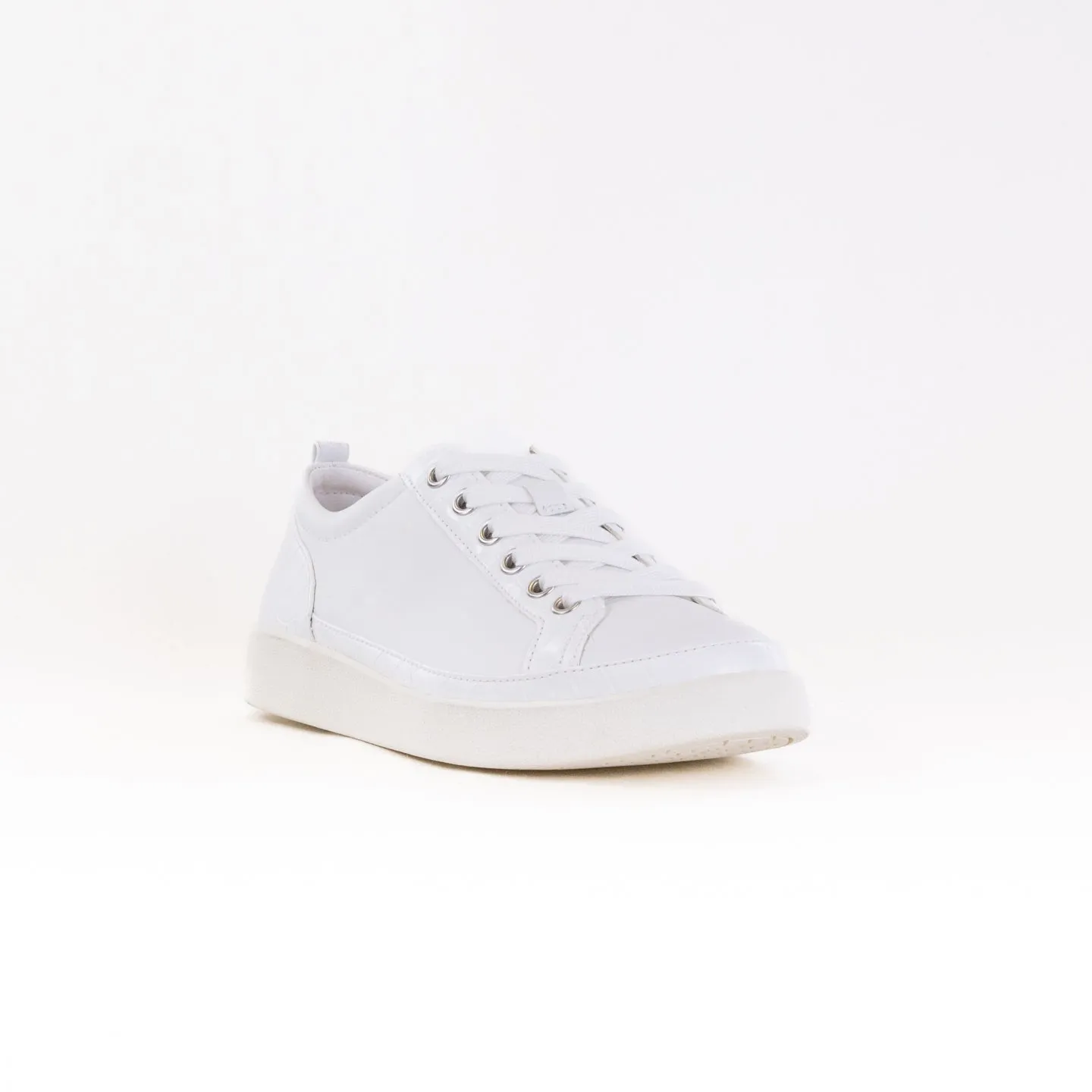 Vionic Winny (Women's) - White Leather wide fit