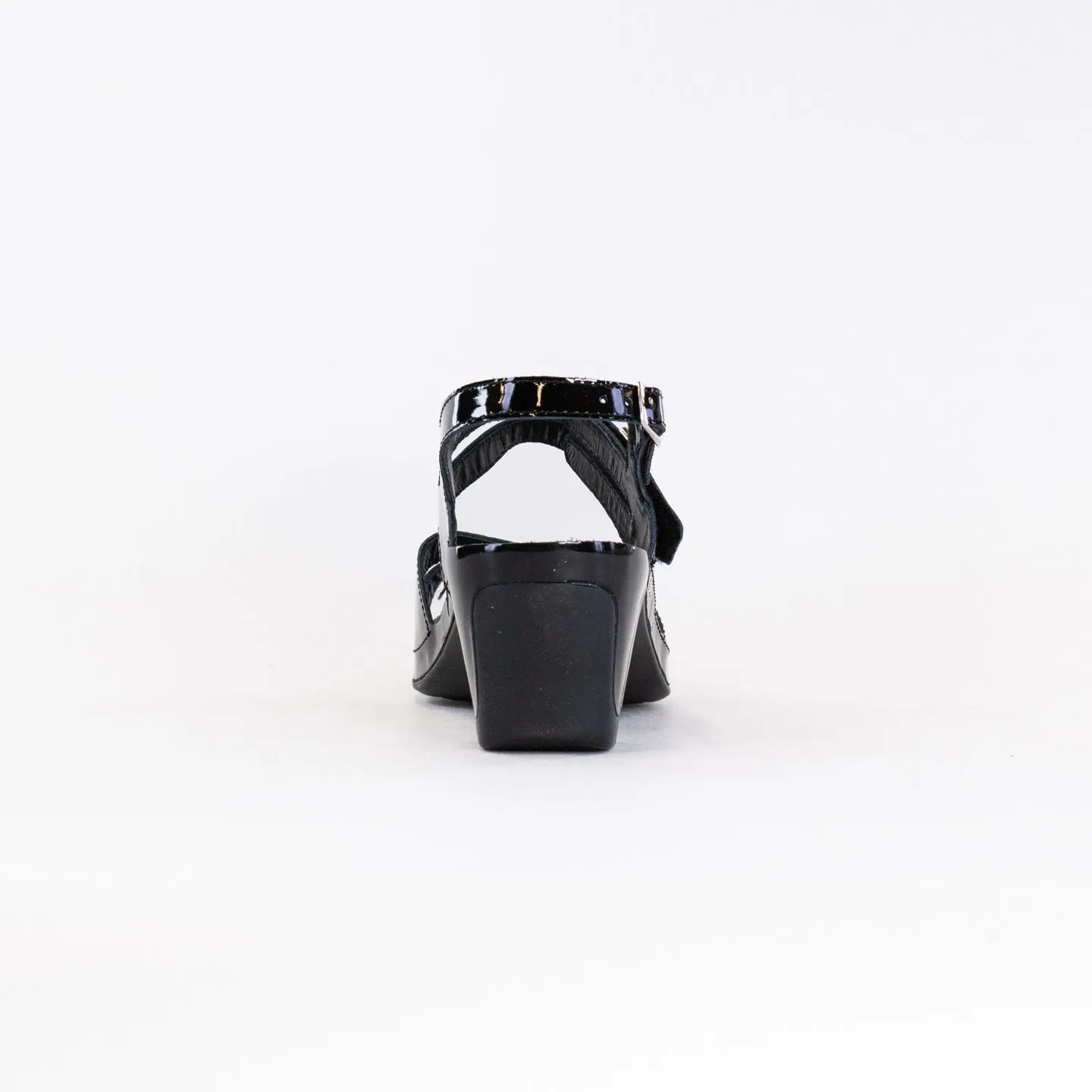 Vital Joy Sandal (Women's) - Black Patent Leather Bare Essentials