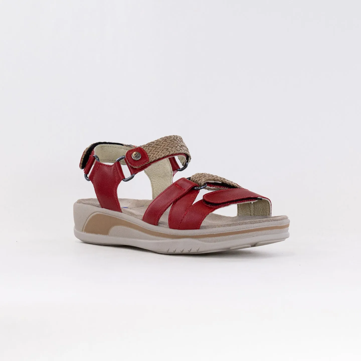 Wolky Acula (Women's) - Red Street Calm
