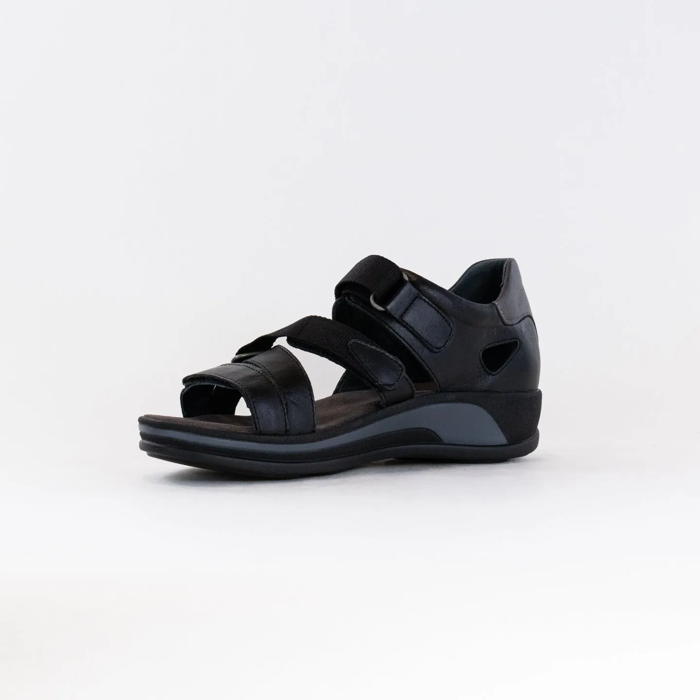 Wolky Desh (Women's) - Black Flexible Wear