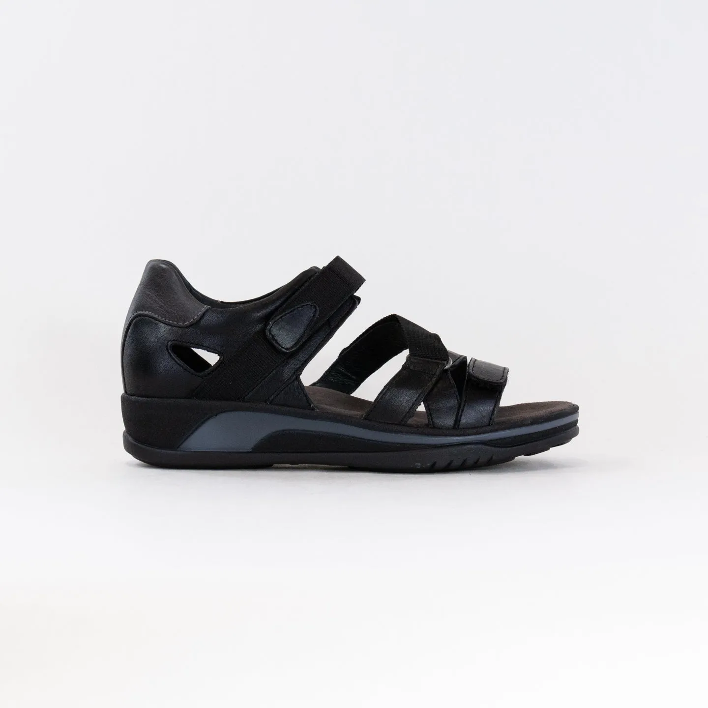 Wolky Desh (Women's) - Black Freedom Step