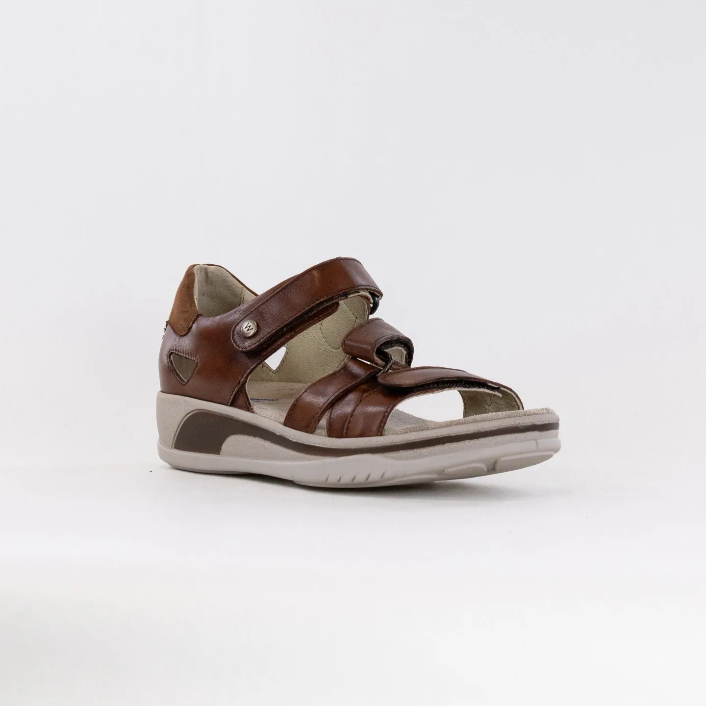 Wolky Desh (Women's) - Cognac Boho Mood