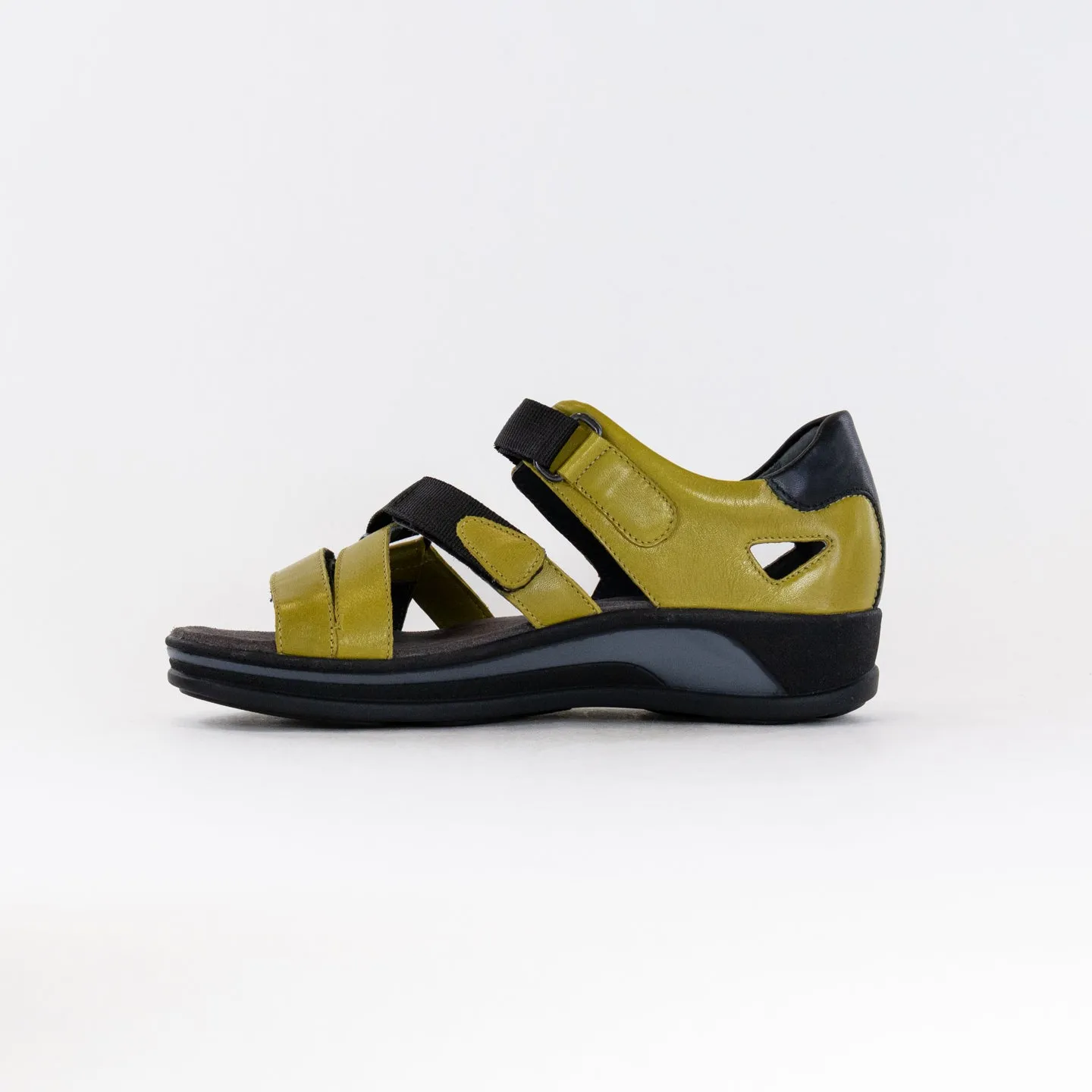 Wolky Desh (Women's) - Olive Green Bare Essentials