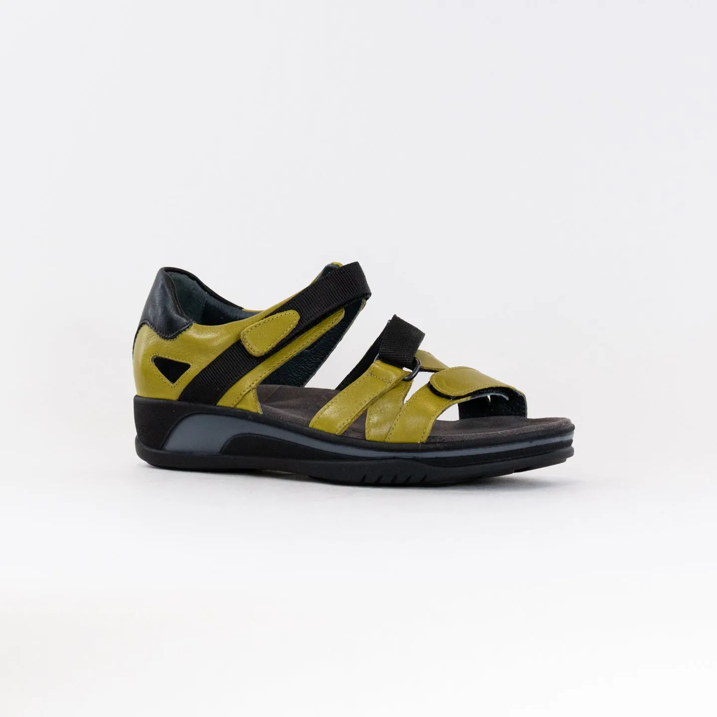 Wolky Desh (Women's) - Olive Green City Breeze