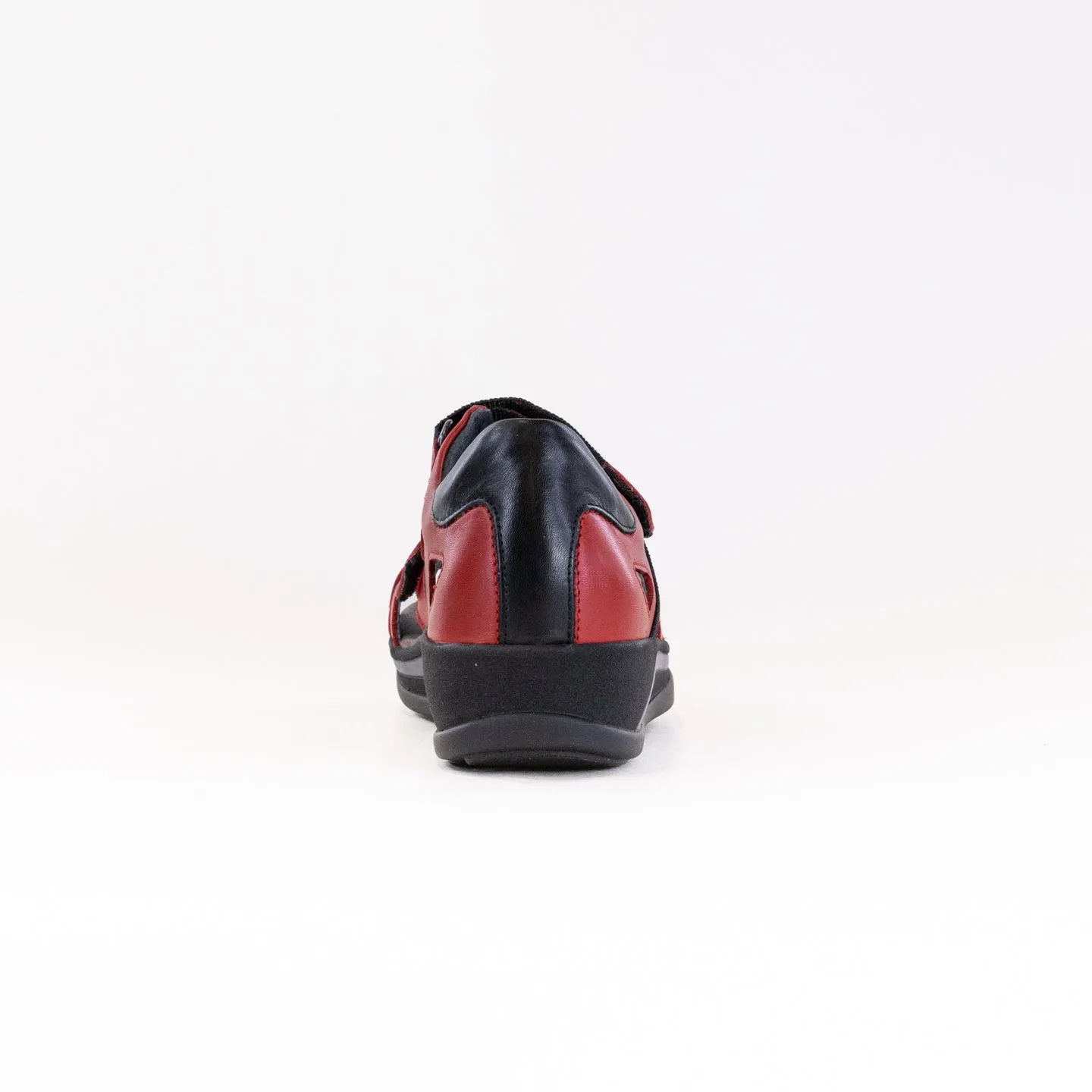 Wolky Desh (Women's) - Savana Leather Red Fresh Move
