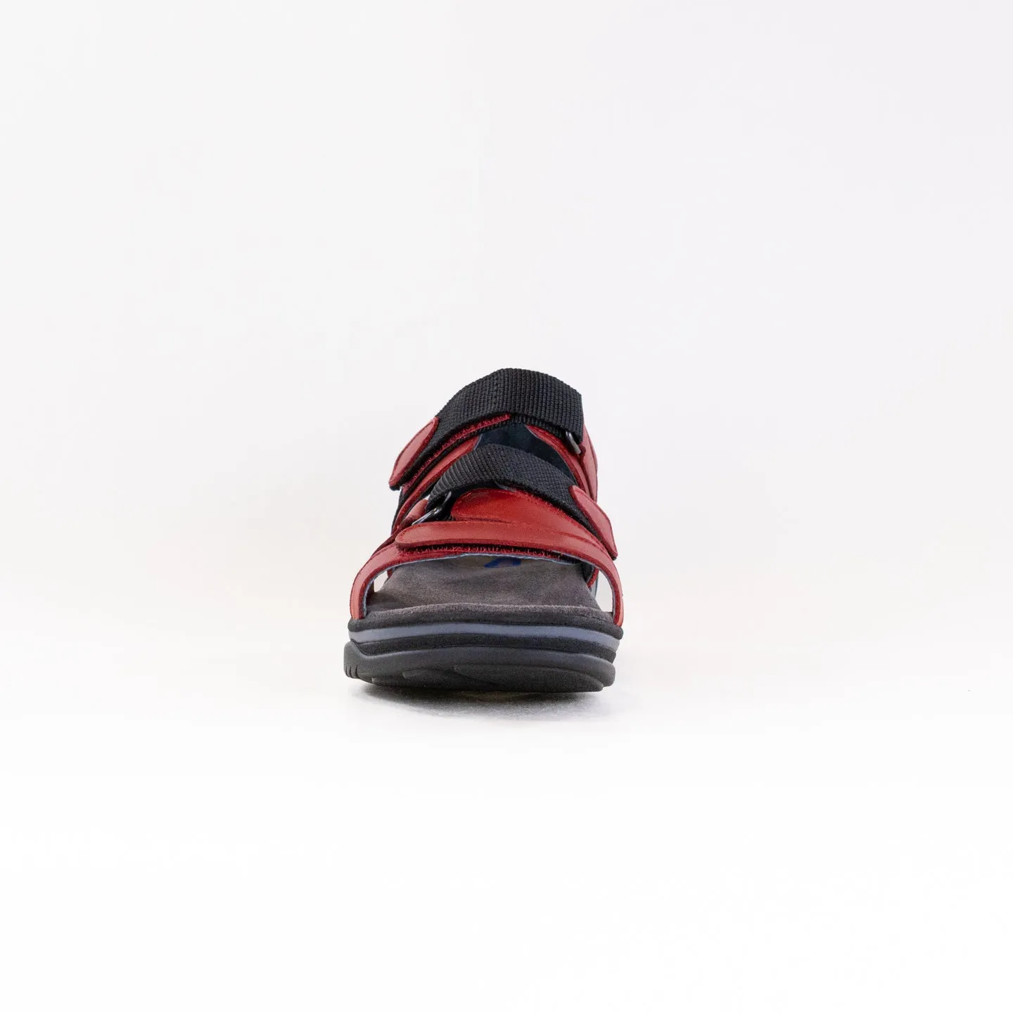 Wolky Desh (Women's) - Savana Leather Red Quick Trip