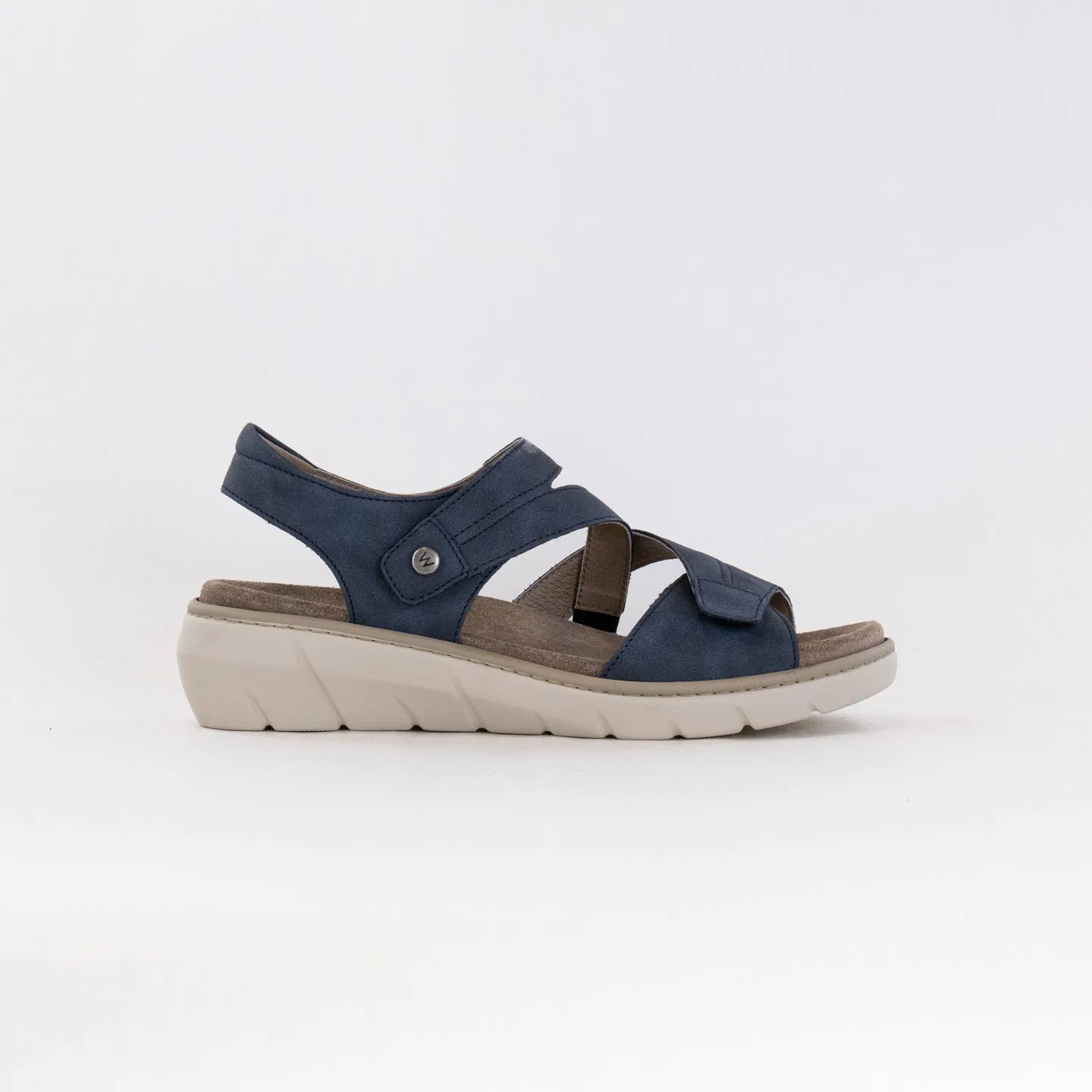 Wolky Ikaria (Women's) - Denim Freedom Step