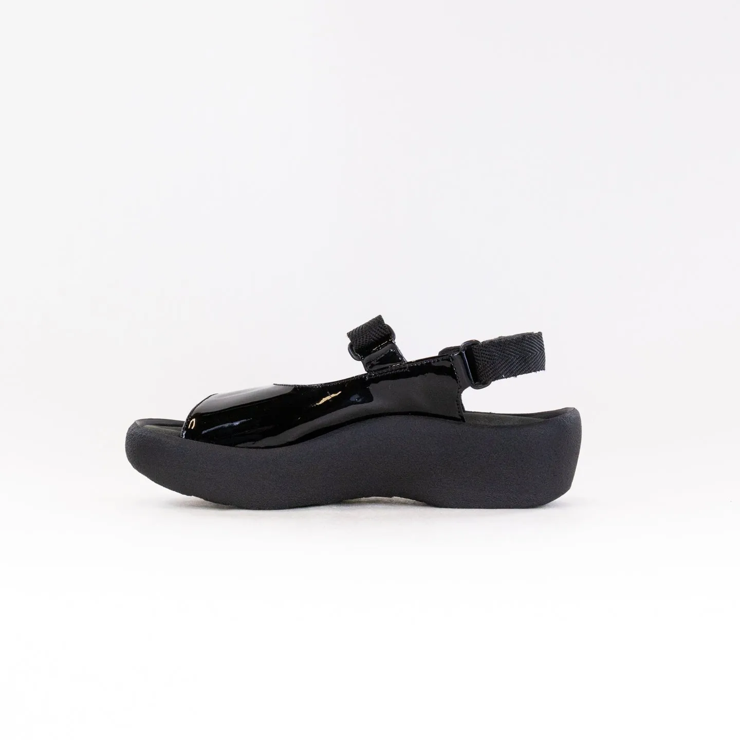 Wolky Jewel (Women's) - Black Patent Step Calm