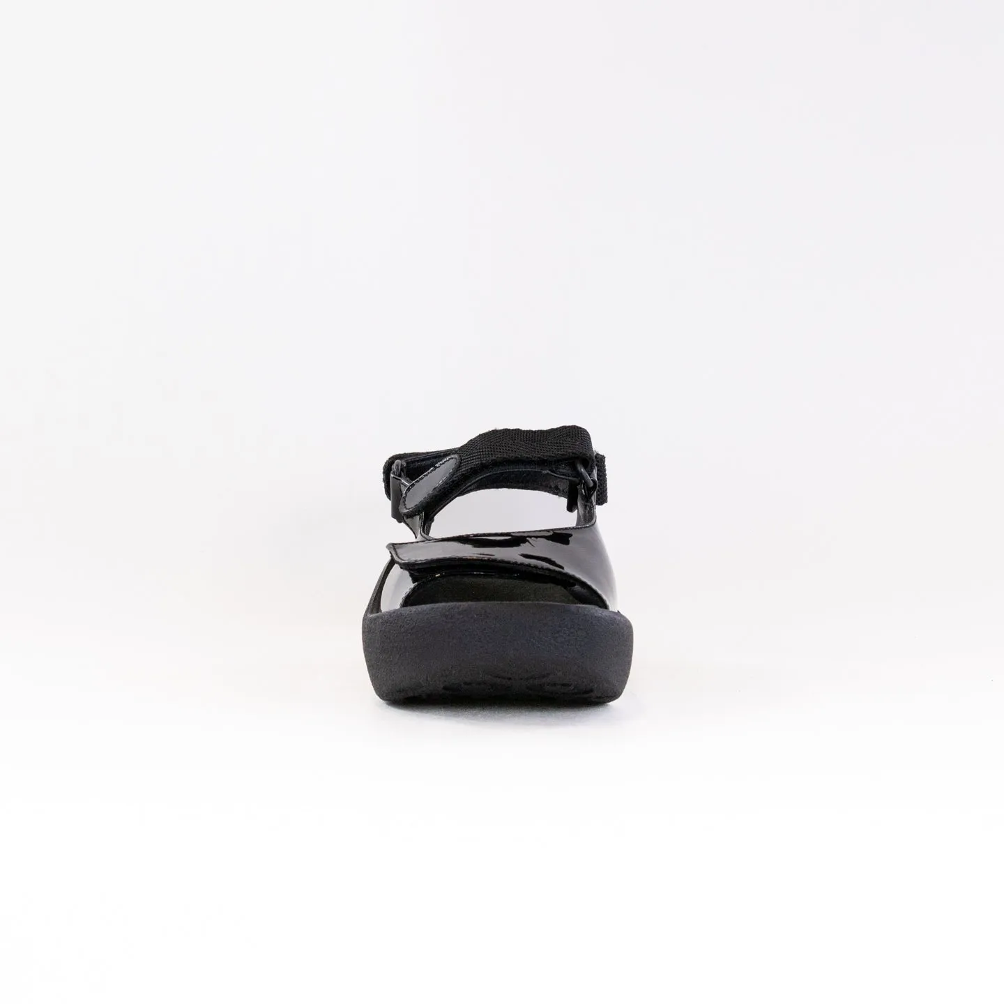 Wolky Jewel (Women's) - Black Patent Street Vibe