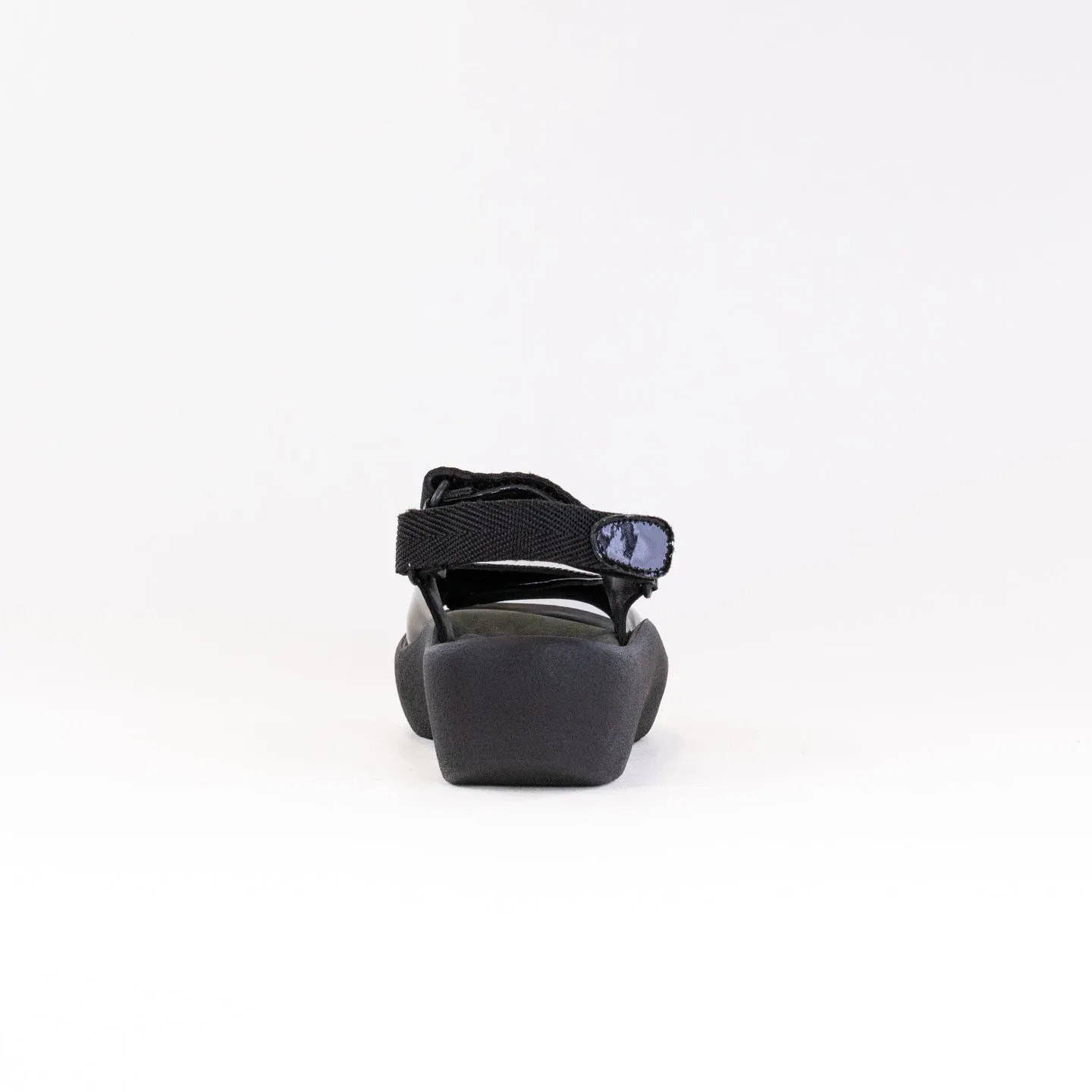 Wolky Jewel (Women's) - Black Patent Lazy Look