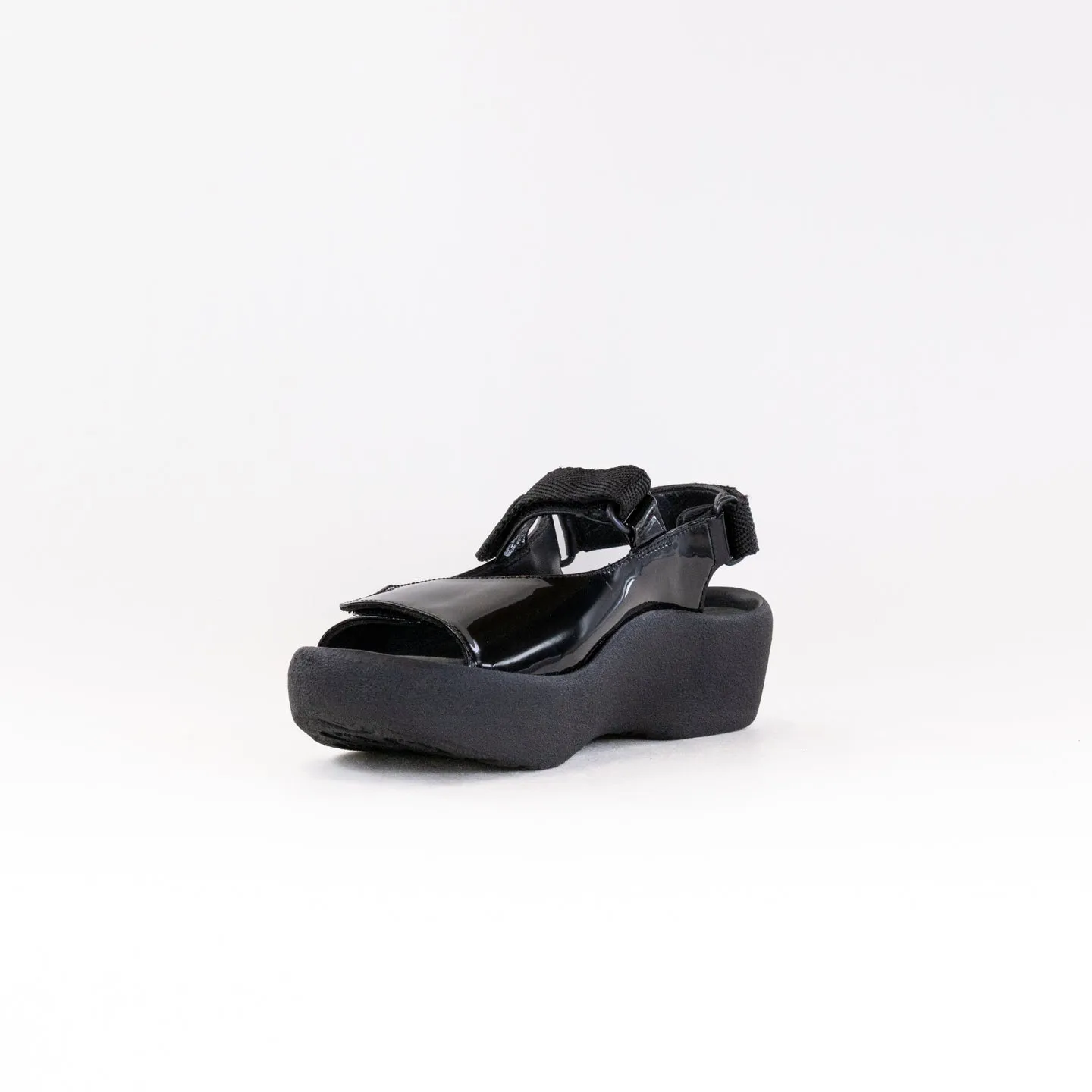 Wolky Jewel (Women's) - Black Patent Home Feel