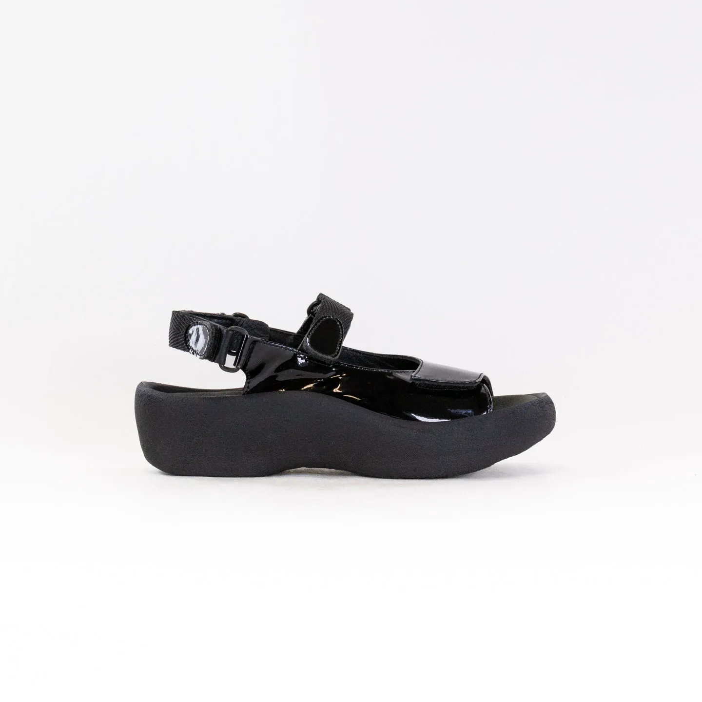 Wolky Jewel (Women's) - Black Patent Sunset Hour