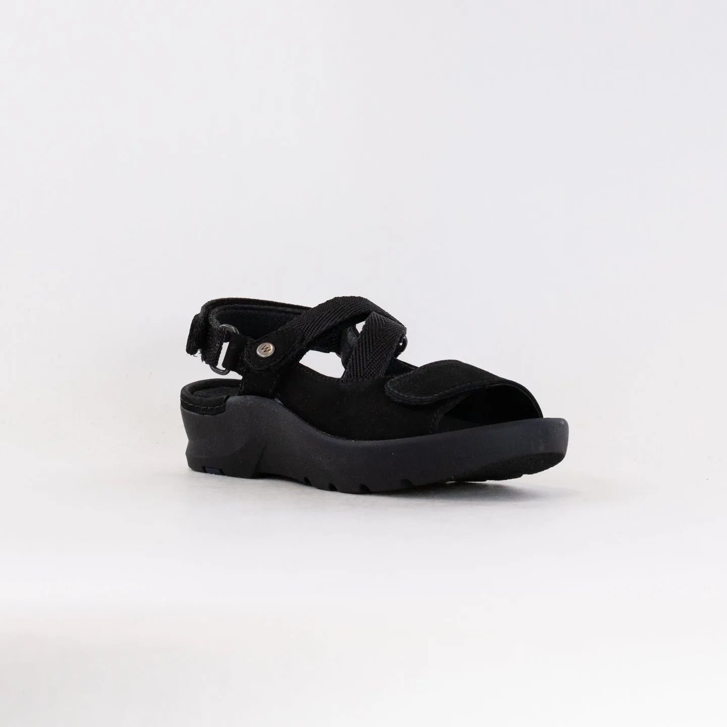 Wolky Lisse (Women's) - Black Foot Hug