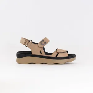 Wolky Medusa (Women's) - Beige Antique Nubuck Slow Travel
