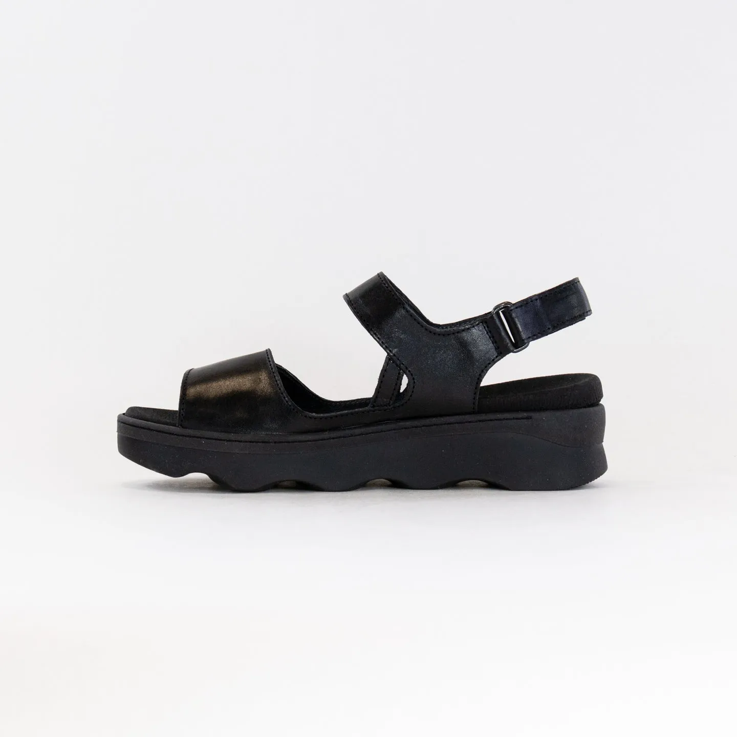 Wolky Medusa (Women's) - Black Easy Fit
