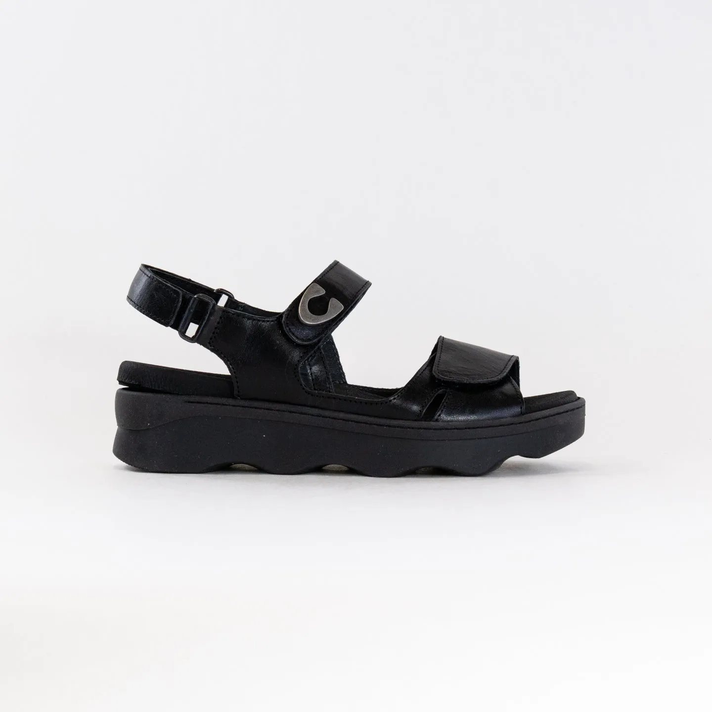 Wolky Medusa (Women's) - Black Cool Walk