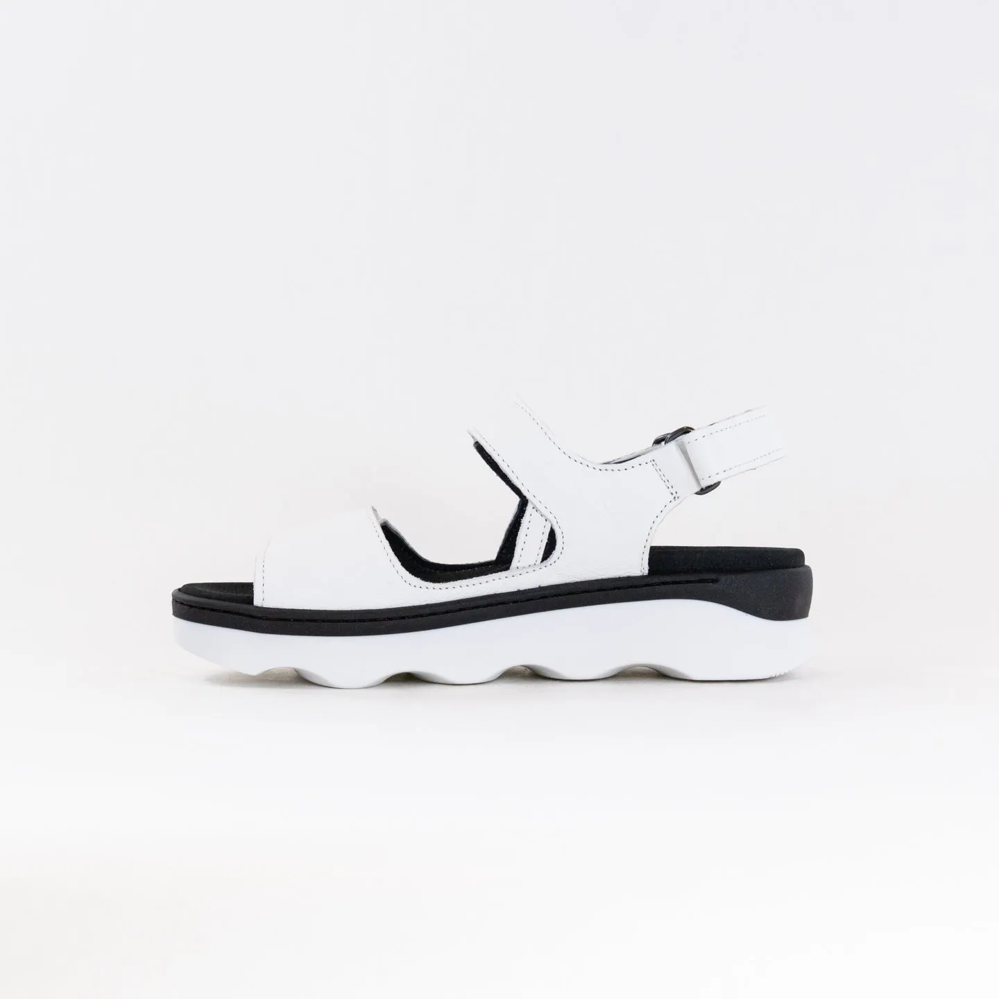 Wolky Medusa (Women's) - White Leather Easy Fit