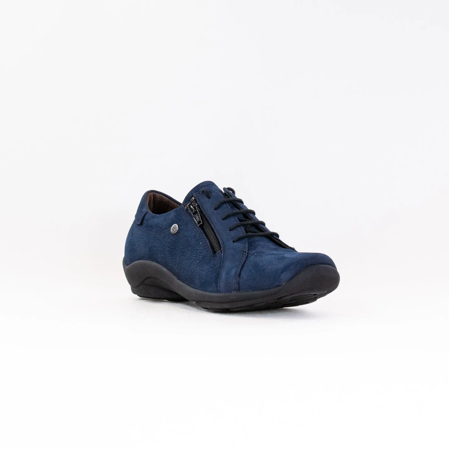 Wolky Noa (Women's) - Antique Nubuck Denim foot contour
