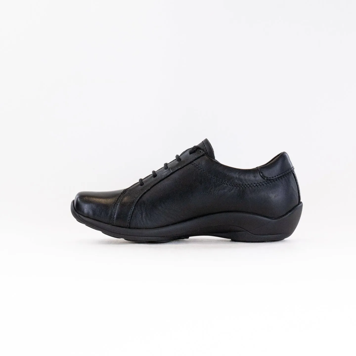 Wolky Noa (Women's) - Black Leather offroad use