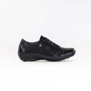 Wolky Noa (Women's) - Black Leather eco path Wolky Noa (Women's) - Black Leather seamless fit