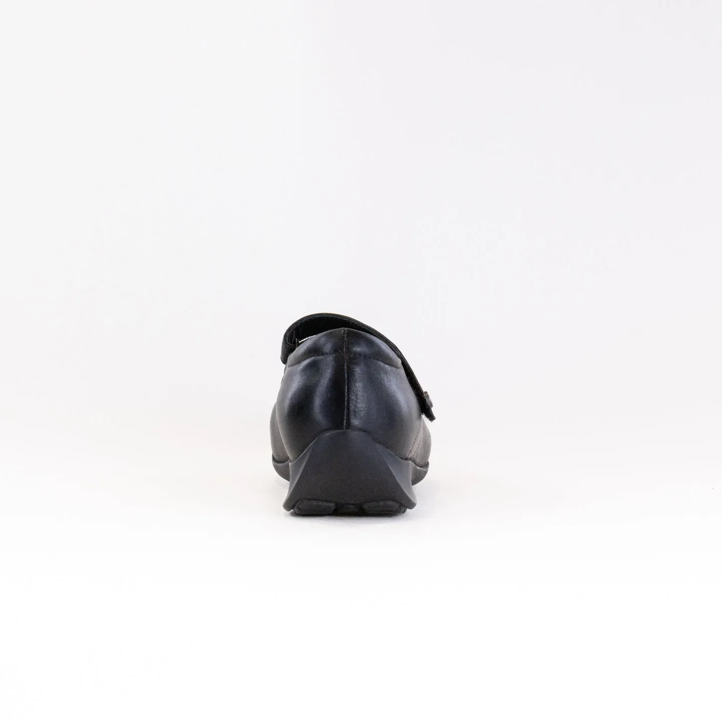 Wolky Passion (Women's) - Black Smooth Leather bounce back