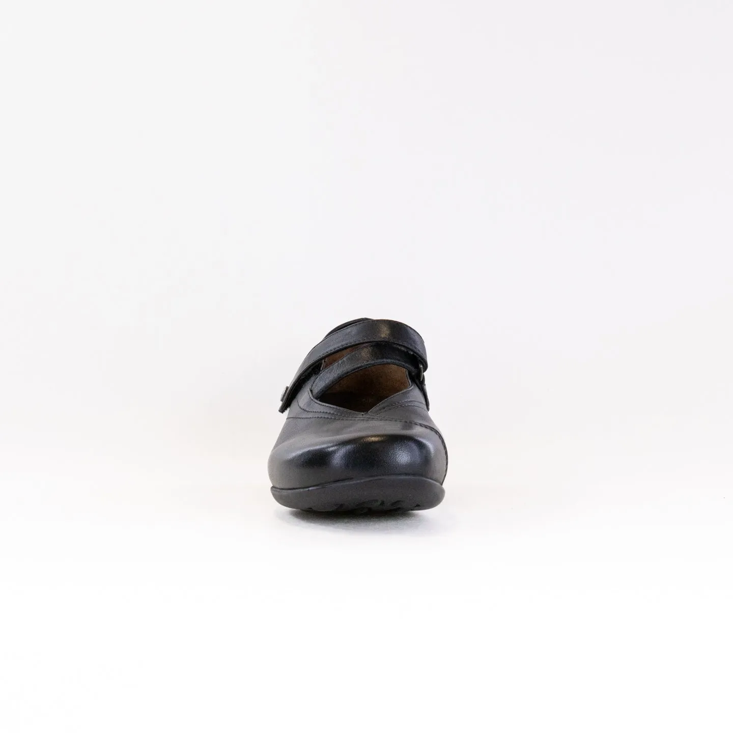 Wolky Passion (Women's) - Black Smooth Leather firm step