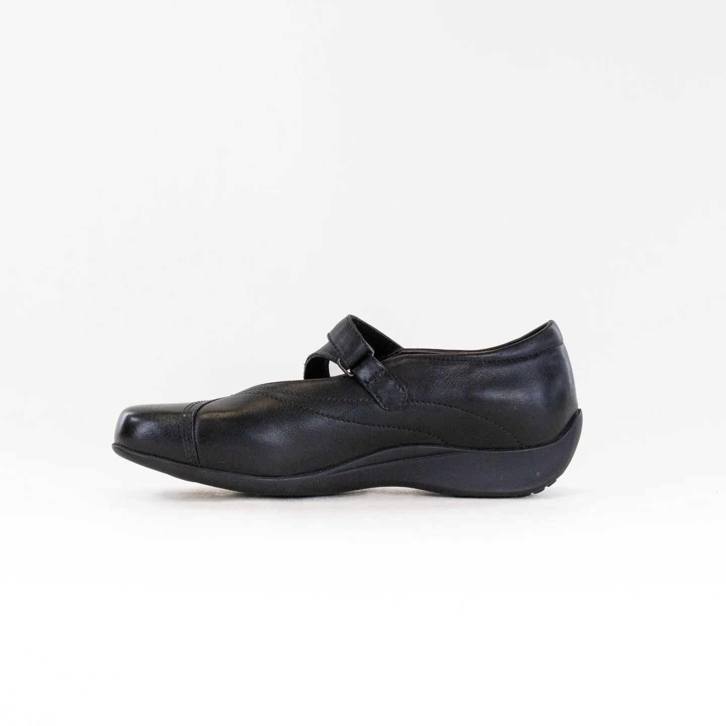 Wolky Passion (Women's) - Black Smooth Leather trail lover