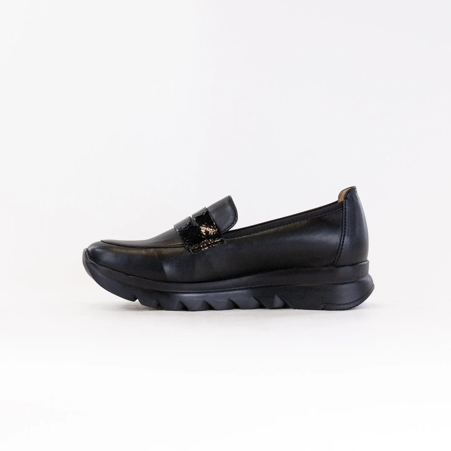 Wolky Snoafer F2F (Women's) - Black Stretch fresh feet