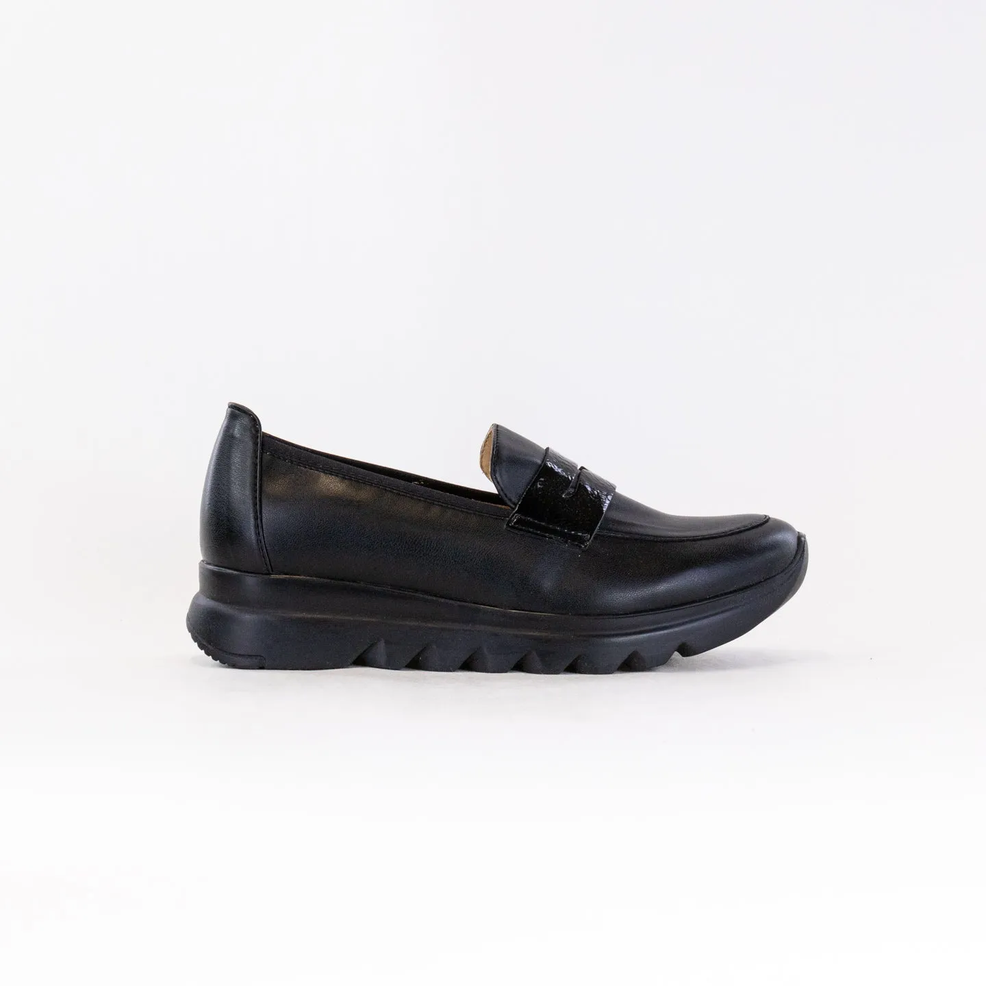 Wolky Snoafer F2F (Women's) - Black Stretch all terrain